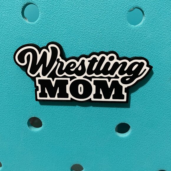 Wrestler Bogg Charm-Wrestler Mom Bogg Charm-Wrestling Bogg Bit-New - Picture 2 of 2